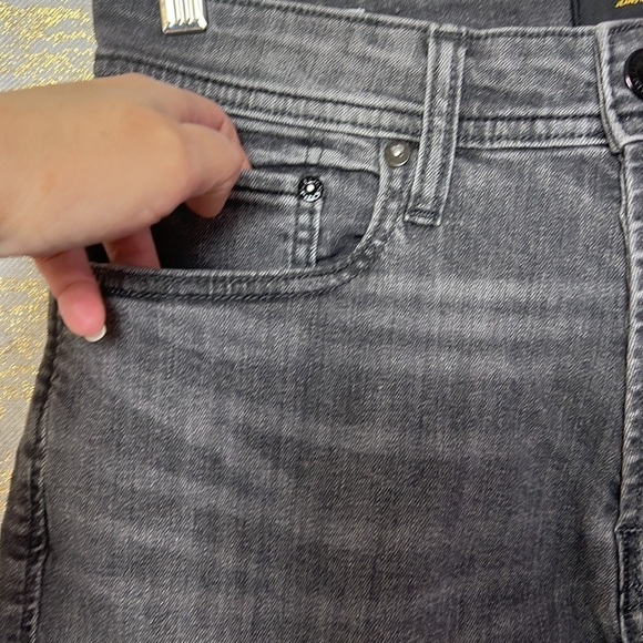 Jack & Jones Medium Aged Gray Regular Fit Denim Shorts Size S - Picture 5 of 16